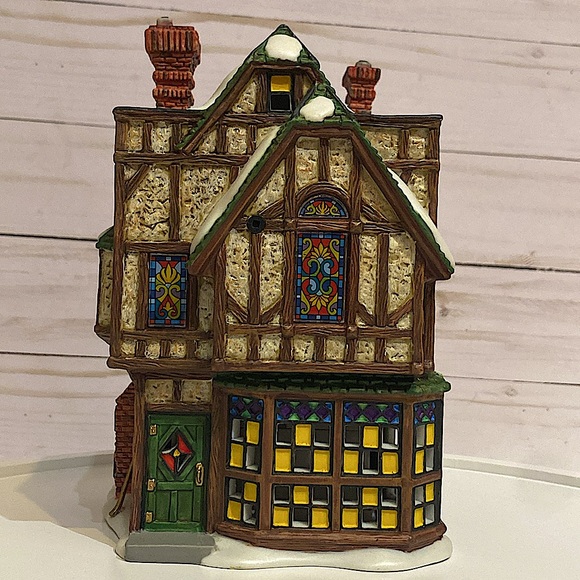 DEPARTMENT 56 - William and Robert Glaser Stained Glass - HV - Dickens Village - Picture 1 of 13